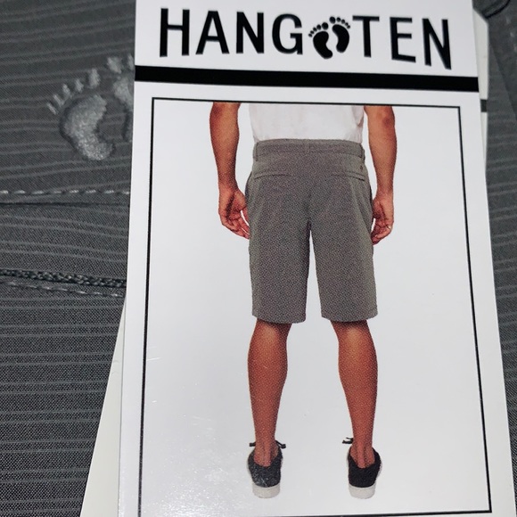 Hang Ten Men's Hybrid Short, Smoked Pearl